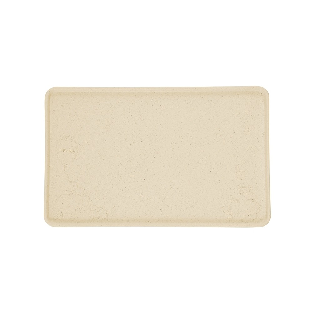 Tampon de table en caoutchouc naturel, sable