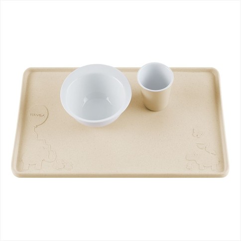 Tampon de table en caoutchouc naturel, sable