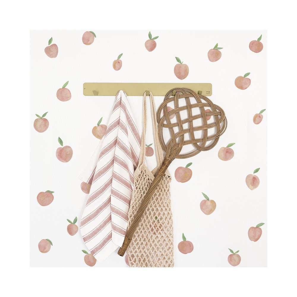 Tresxics textile Wandtattoo Pflaumen in Aquarell (1 Bogen), Pink