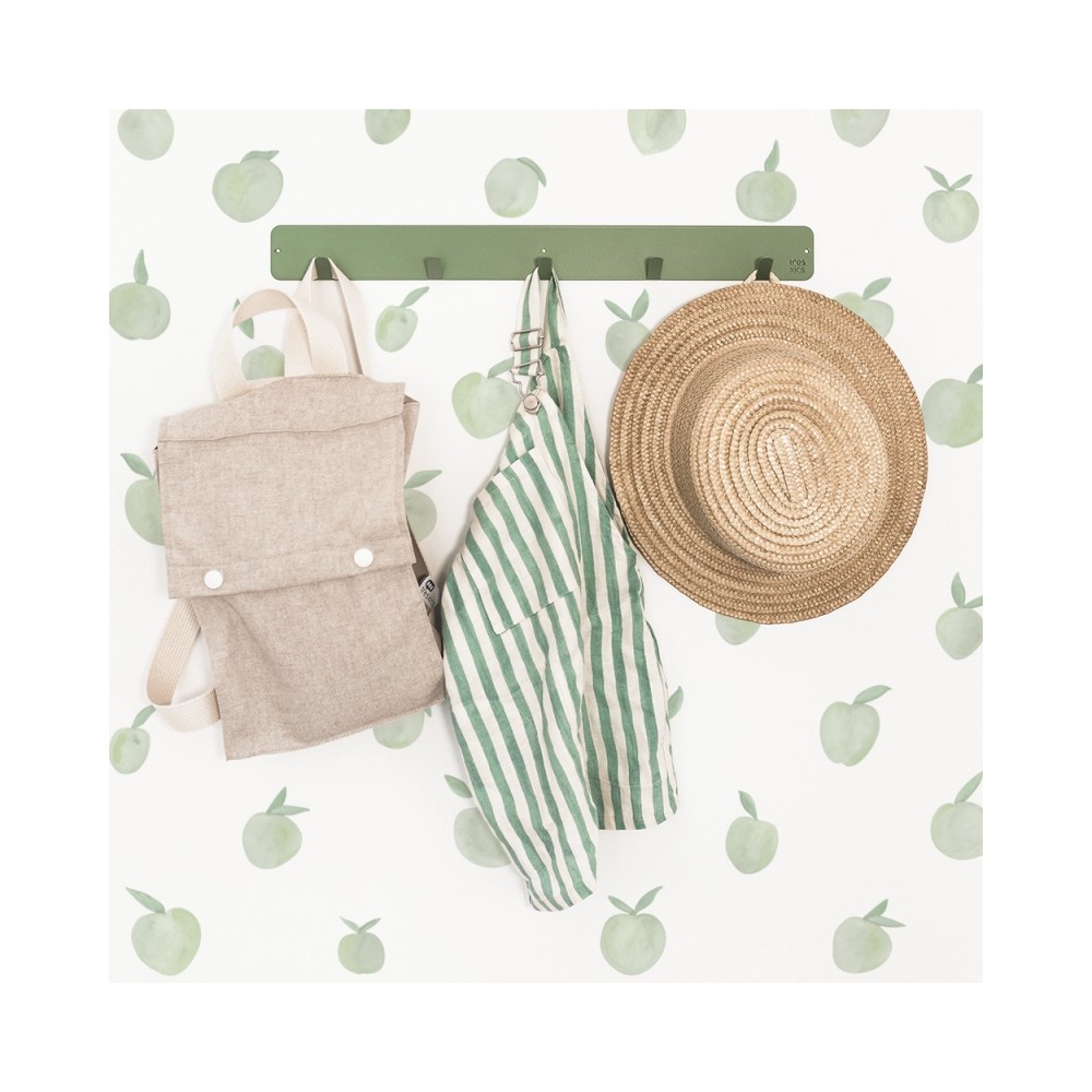 Tresxics textile Wandaufkleber Pflaumen in Aquarell (2 Bogen), Pink