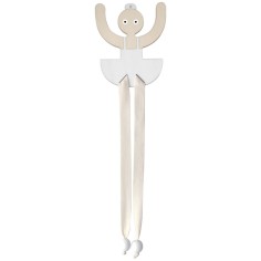 Tresxics Ballerina Haarschmuckhalter Kit DIY, Weiss