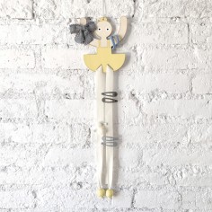 Tresxics Ballerina Haarschmuckhalter Kit DIY, Gelb