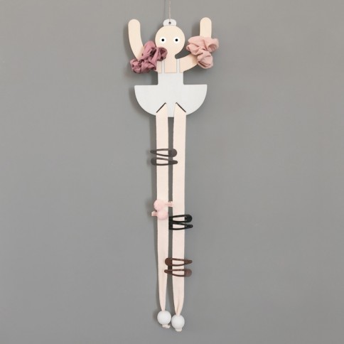 Tresxics Ballerina Haarschmuckhalter Kit DIY, Gelb