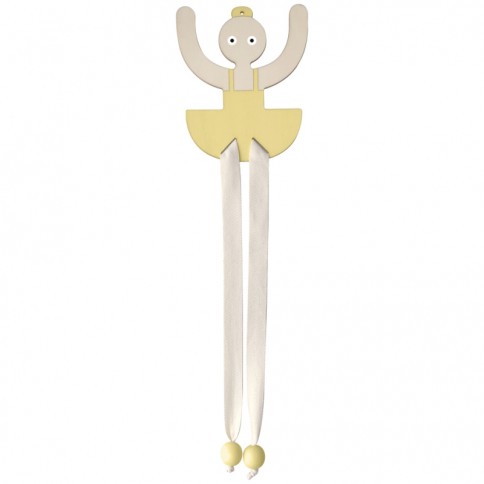 Tresxics Ballerina Haarschmuckhalter Kit DIY, Gelb