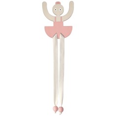 Tresxics Ballerina Haarschmuckhalter Kit DIY, Koralle
