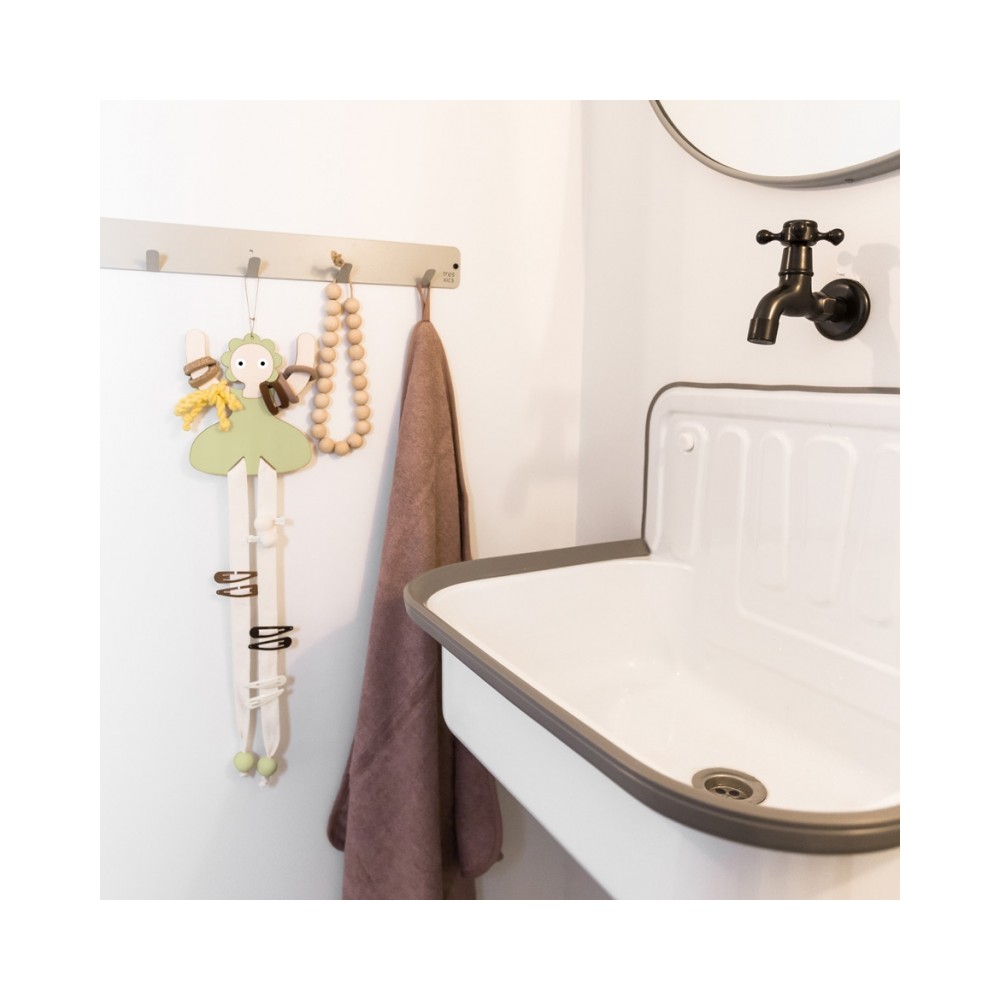 Tresxics Flor Puppe Haarschmuck Halter Kit DIY, Gelb