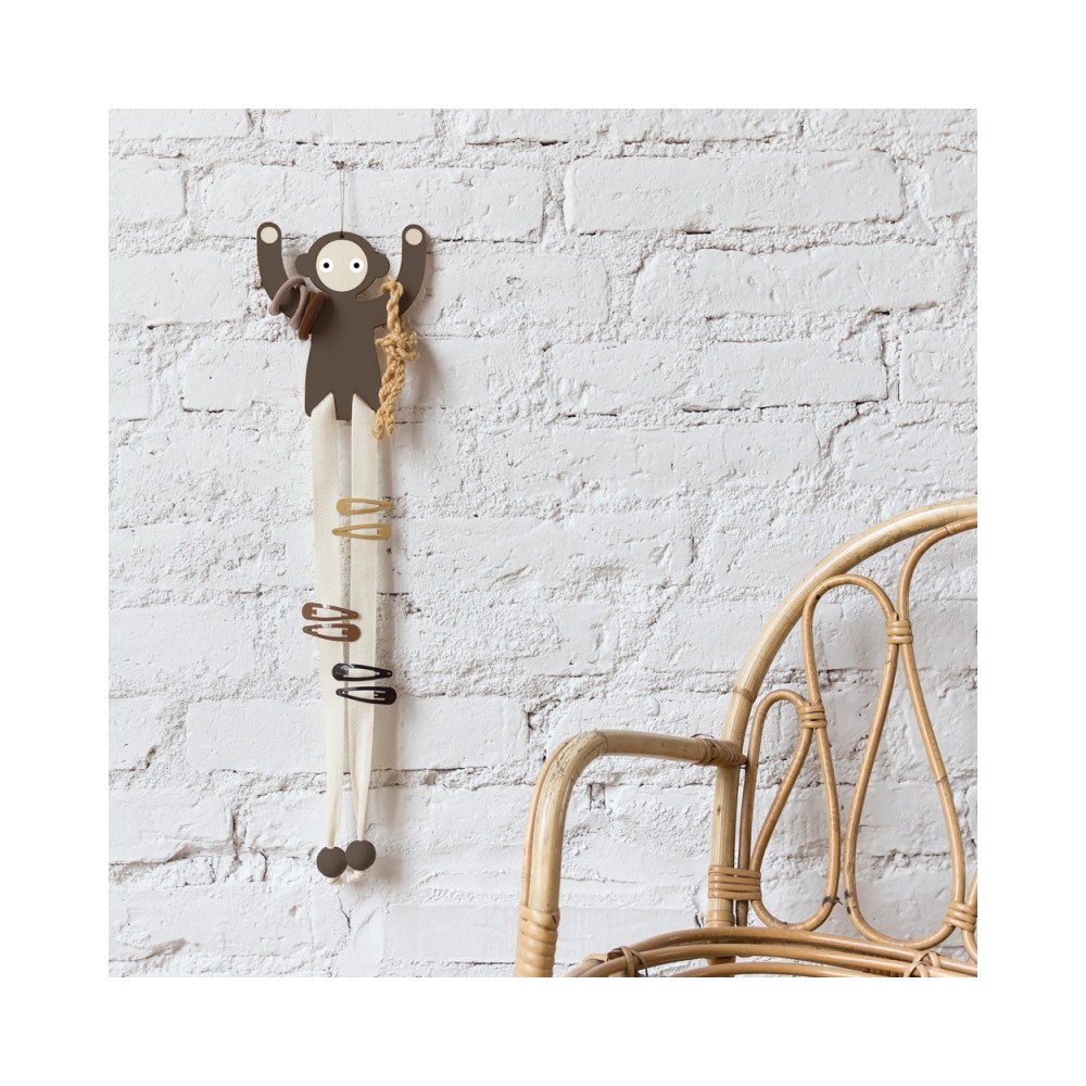 Tresxics Mico Haarschmuckhalter Kit DIY, Braun