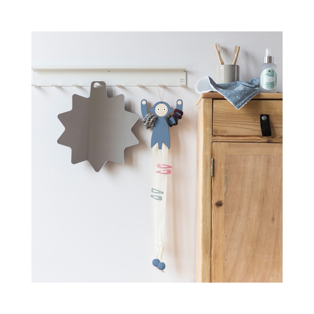 Tresxics Mico Haarschmuckhalter Kit DIY, Grau