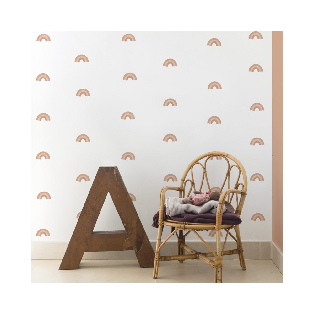 Tresxics Mini-Regenbogen-Aufkleber (2 Bogen), Brown