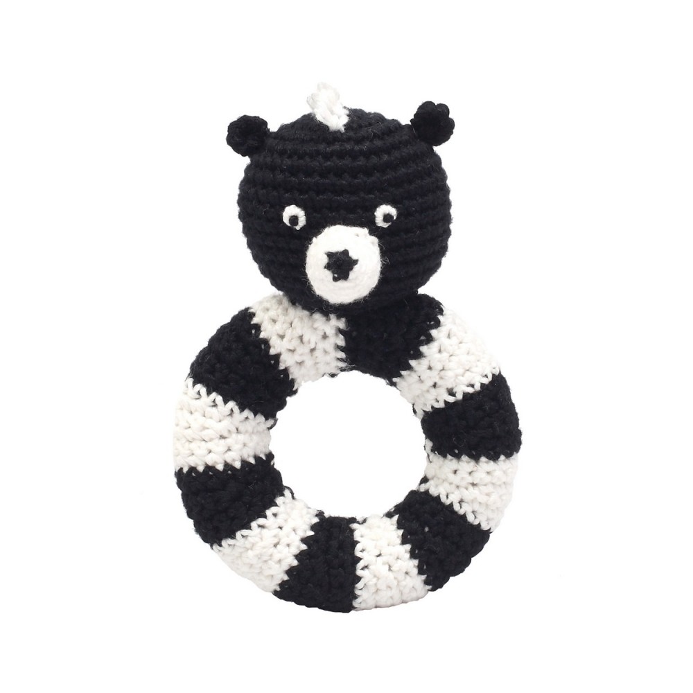 natureZoo CrocharetringRassel, Skunk noire