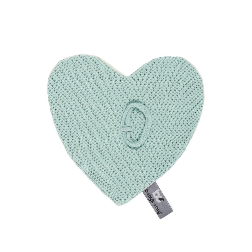 Baby's Only Schnullertuch, Herz Mint