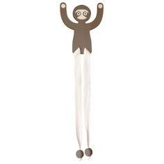 Tresxics Faultier Haarschmuckhalter Kit DIY, Braun