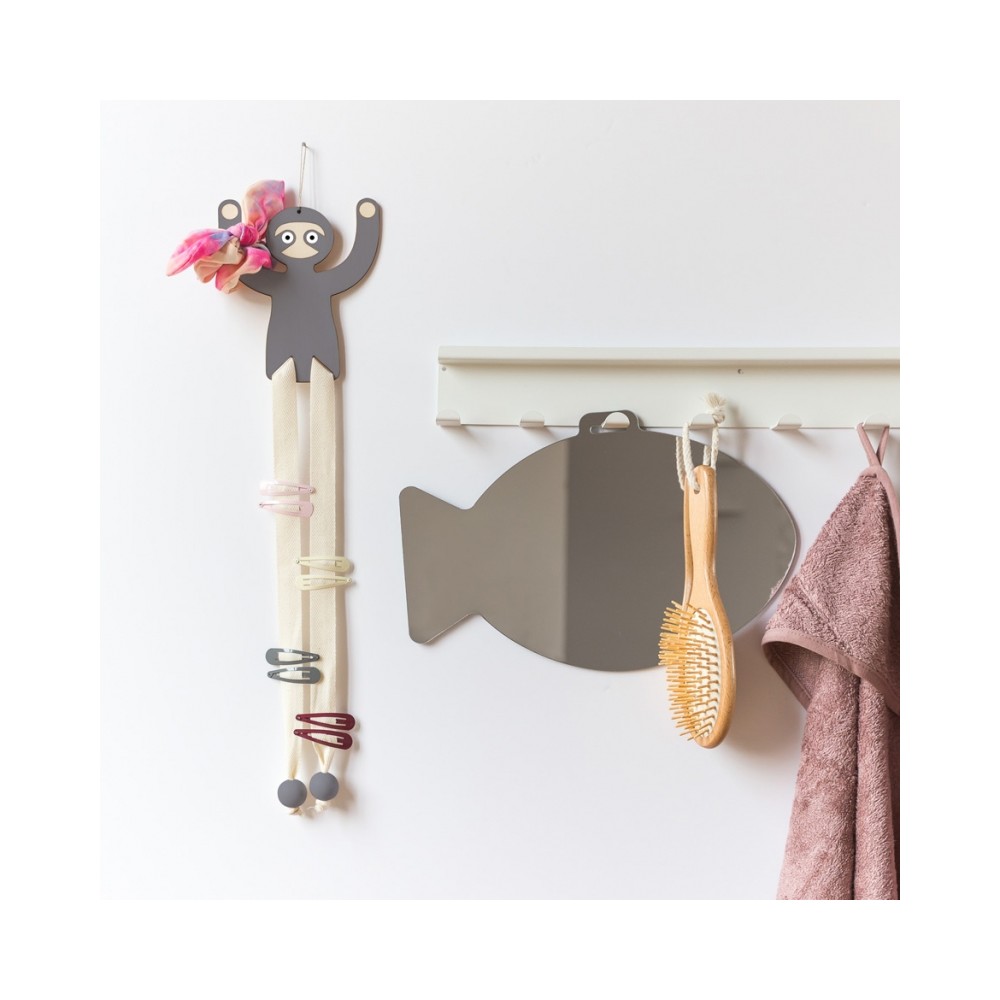 Tresxics Faultier Haarschmuckhalter Kit DIY, Grau