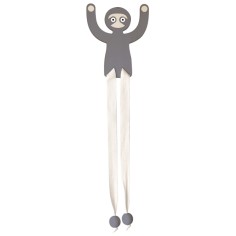 Tresxics Faultier Haarschmuckhalter Kit DIY, Grau