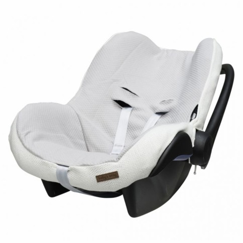 Couverture bébé de bébé pour la coupe de bébé, classique wollweiss