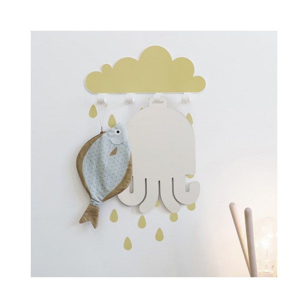 Tresxics Spiegel zum Aufhängen von Octopus