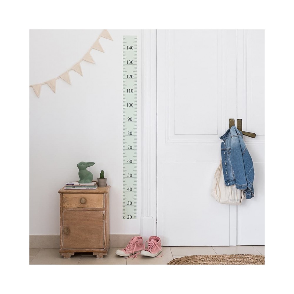 Tresxics textile Wachstumstabelle Wandtattoo 150 cm, Pink