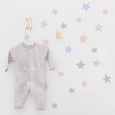 Tresxics textile Wandaufkleber (1 Bogen), Sterne