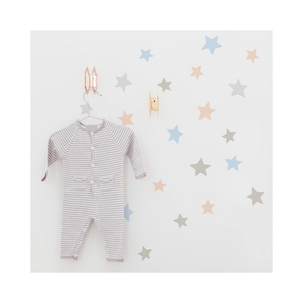 Tresxics textile Wandaufkleber (2 Bogen), Sterne