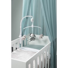 Babys Only Babydecke Teddyfutter Sense, Kieselgrau