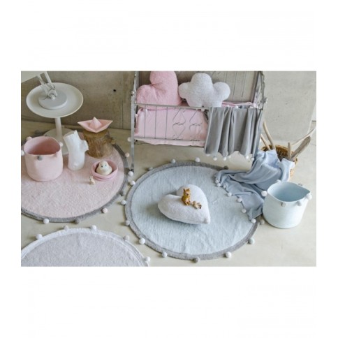 Panier de rangement, pétillant - bleu