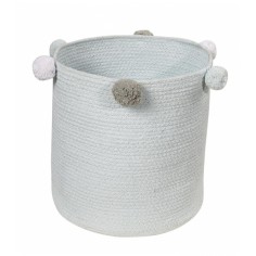 Panier de rangement, pétillant - bleu