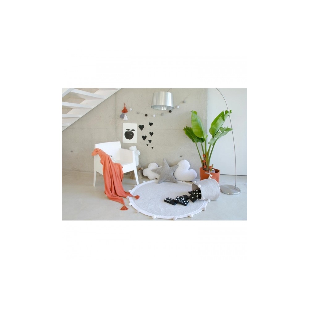 Lorena Canals Aufbewahrungskorb, Bubbly - Grau