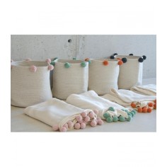 Lorena Canals Aufbewahrungskorb, Bubbly - Schwarz