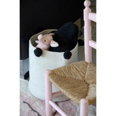 Lorena Canals Aufbewahrungskorb, Bubbly - Schwarz