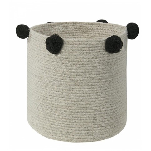 Lorena Canals Aufbewahrungskorb, Bubbly - Schwarz