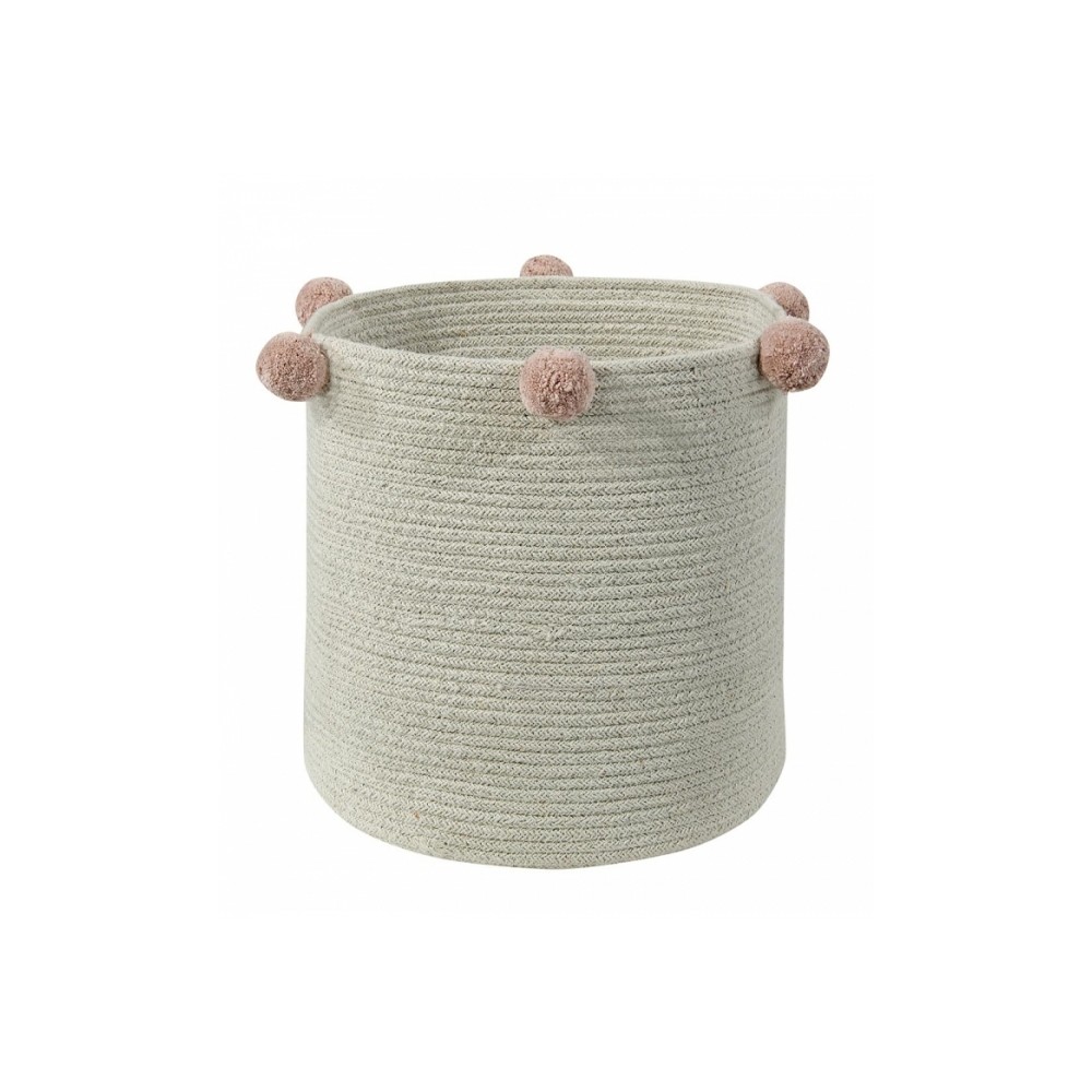 Lorena Canals Panier de stockage, pétillant - nude