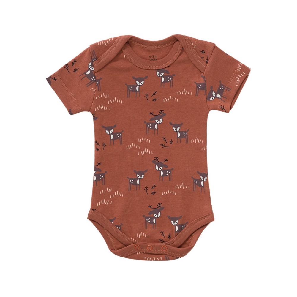 Fresk Body kurzarm, Amber Brown