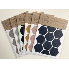 Stickyfront Aufkleber für Möbel, Honeycombs Midnight