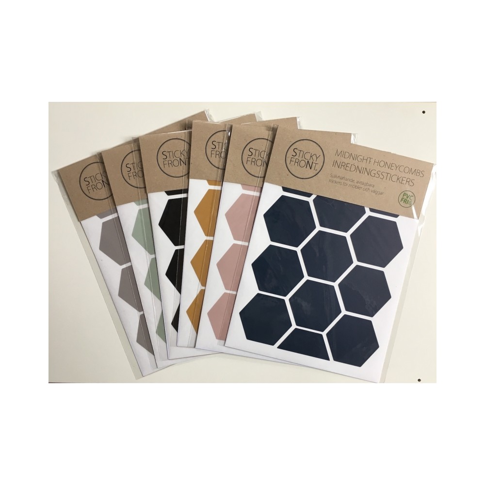 Stickyfront Aufkleber für Möbel, Honeycombs Misty