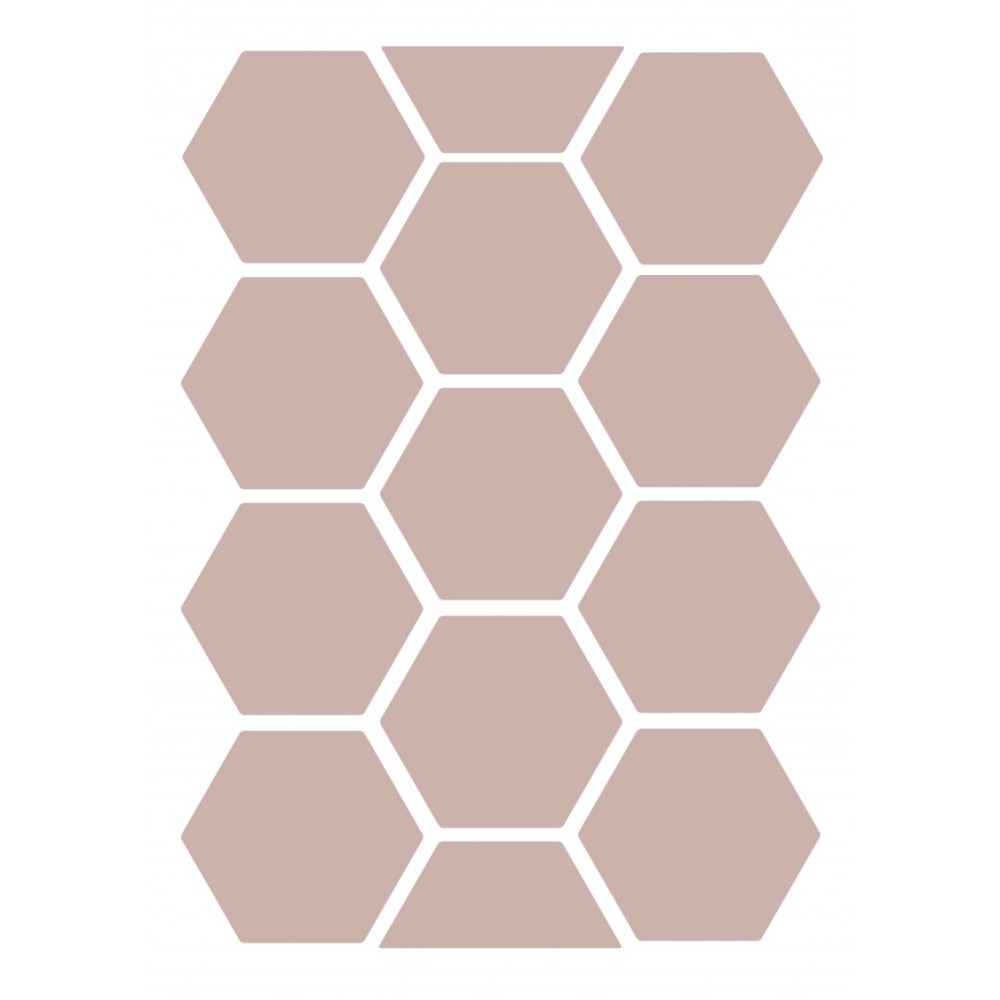 Stickyfront Aufkleber für Möbel, Honeycombs Misty