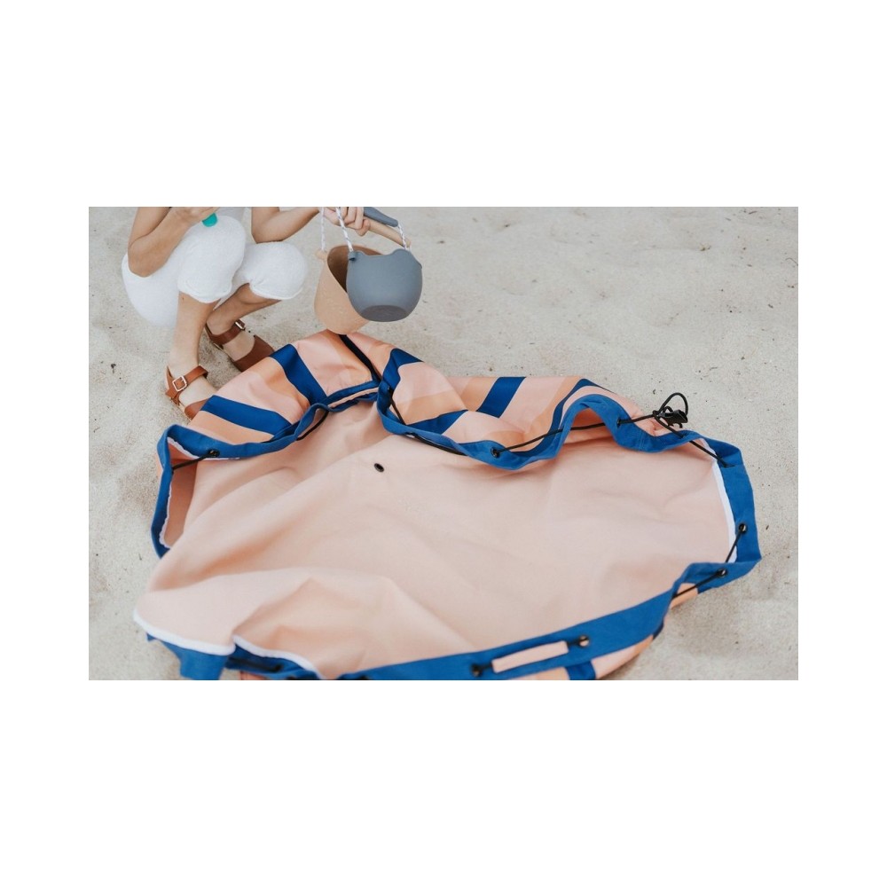 Outdoor Spielzeugtasche, Mokka Stripes