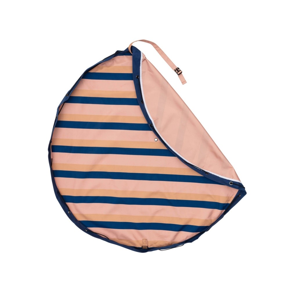 Outdoor Spielzeugtasche, Mokka Stripes