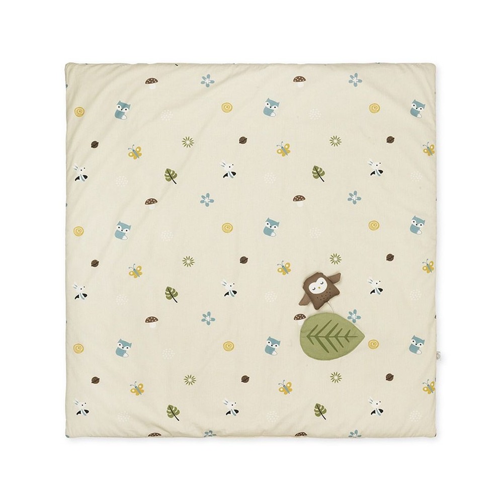 Franck & Fischer Krabbeldecke aus Bio-Baumwolle, Pusling Eule