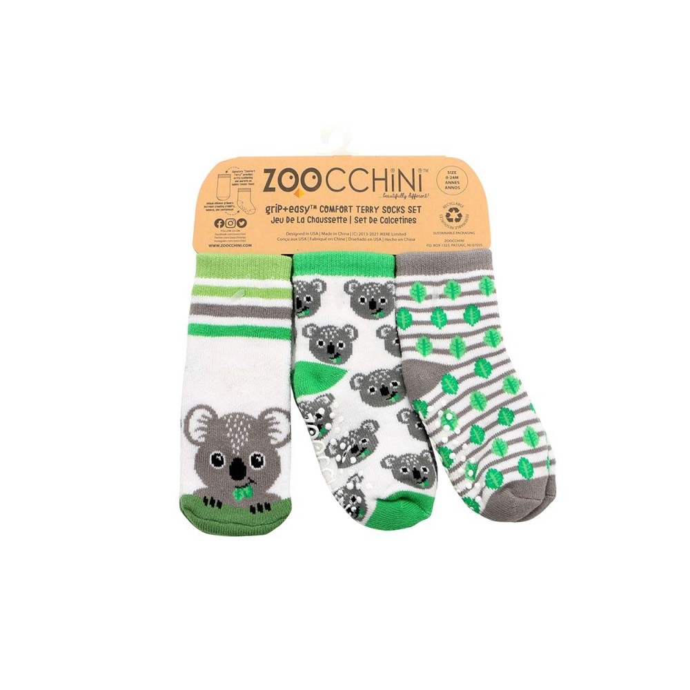 Zoocchini 3er Pack Söckchen (0-24 M), Kai der Koala kaufen bei Dreikäsehoch
