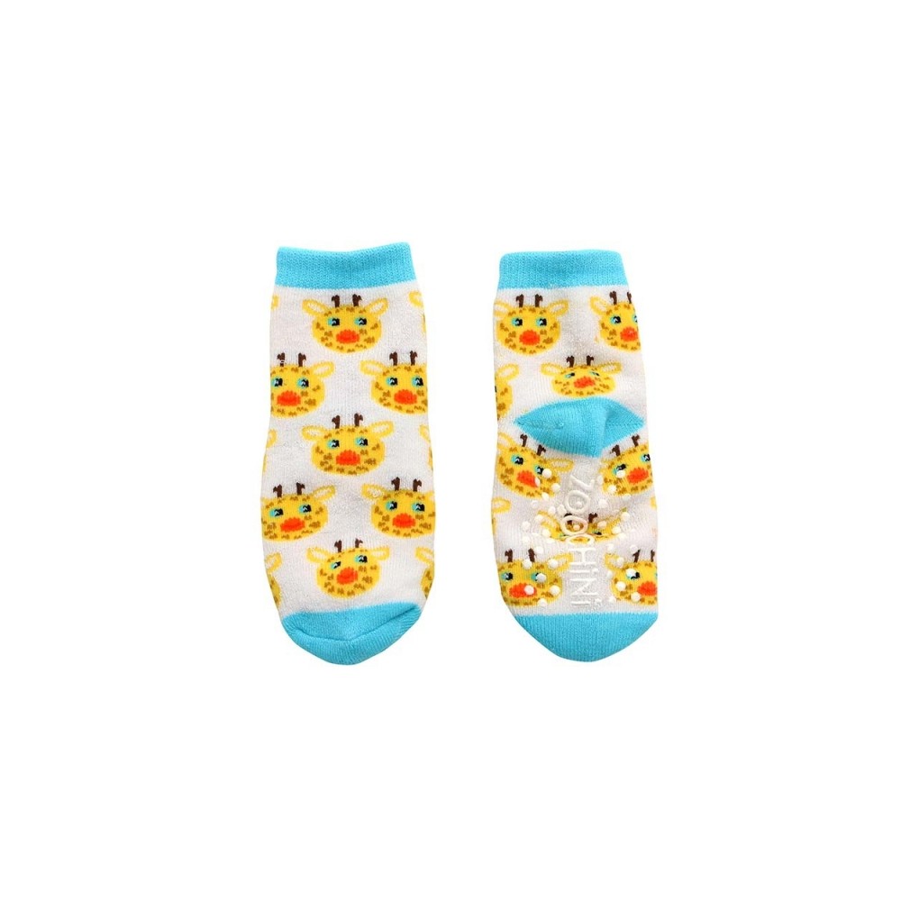 Zoocchini 3er Pack Söckchen (0-24 M), Jaimie die Giraffe