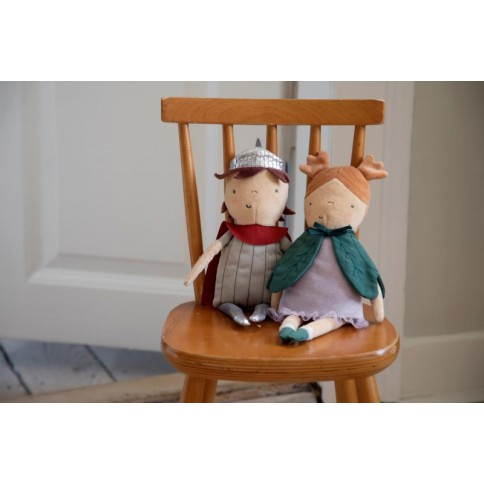 Sebra Stoff-Puppe, Flora