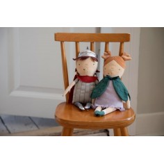 Sebra Stoff-Puppe, Flora