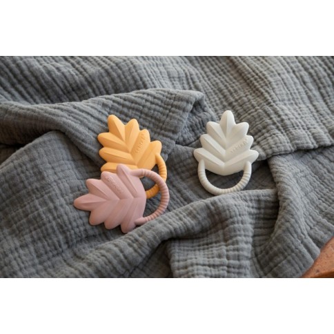 Sebra Beissring aus Naturkautschuklatex, Blatt - Misty Mint