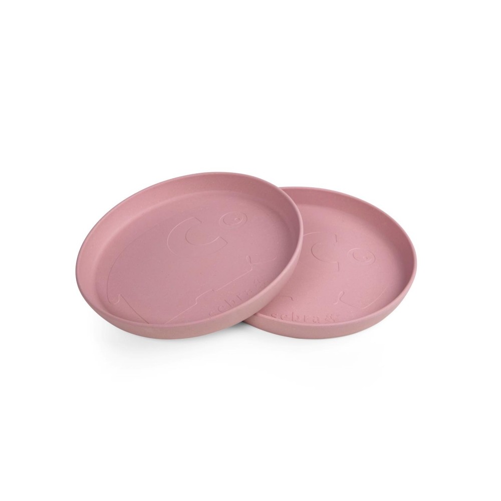 Sebra Teller-Set MUMS, Blossom Pink
