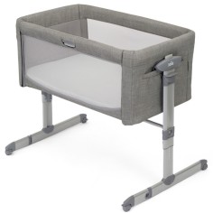 Roomie Glide Beistellbett, Foggy Gray