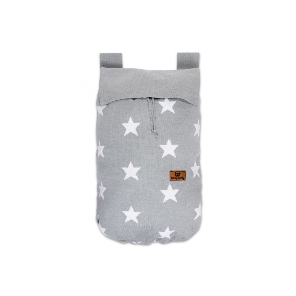 Bébés seulement - Sac de gaine de literie, étoile / gris clair