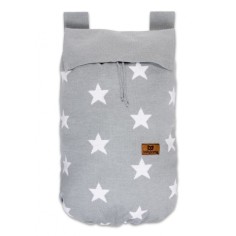 Bébés seulement - Sac de gaine de literie, étoile / gris clair