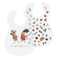 Sebra Kunststoff Lätzchen, 2er Pack, Pixie Land