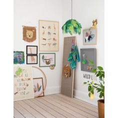 Sebra Poster, Alphabet A-B (DE), Dragon/ Pixie