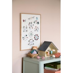 Sebra Poster, Zahlen 1-10, Pixie/ Dragon